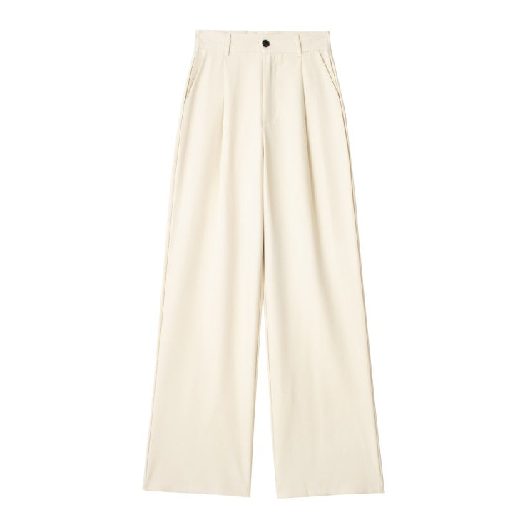 Noelle | High Waist Striped Trousers