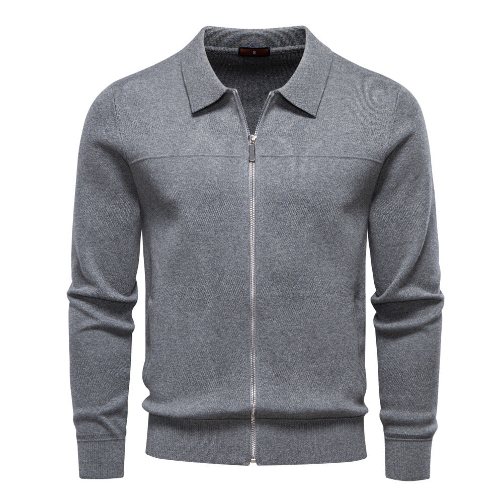 Jelle | Zip-Up Cardigan