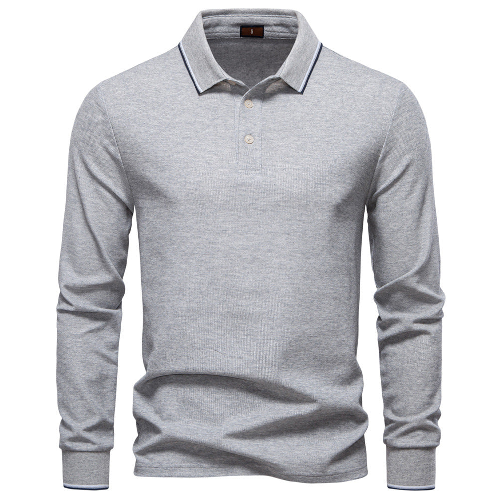 Jonas | Classic Long-Sleeve Polo Shirt