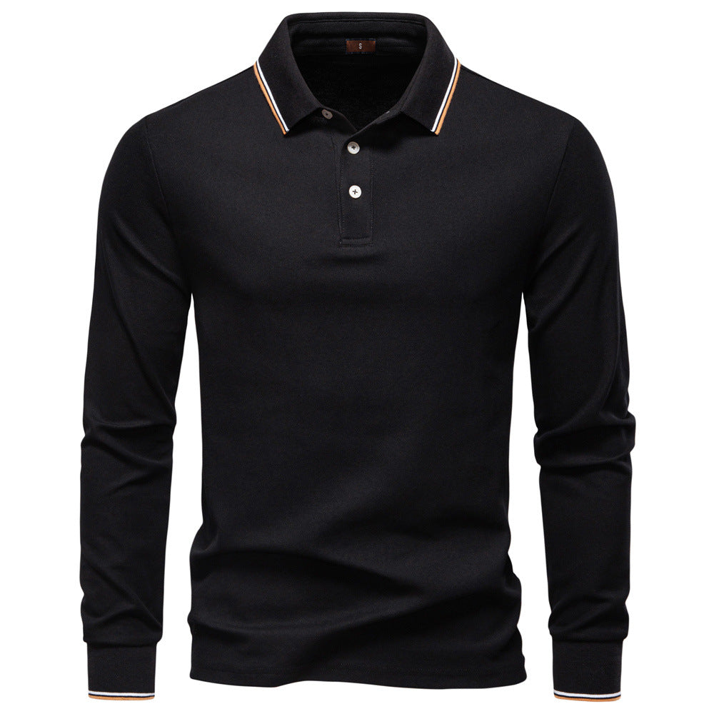 Jonas | Classic Long-Sleeve Polo Shirt