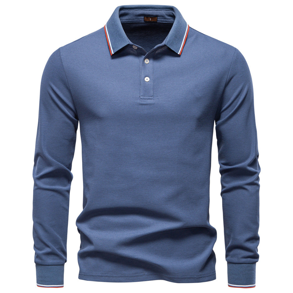 Jonas | Classic Long-Sleeve Polo Shirt
