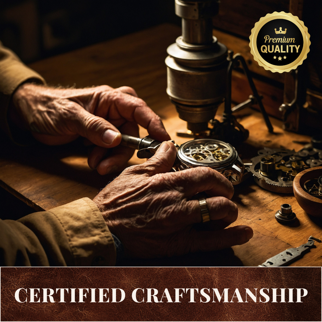 Aesthetic Bold Military Inspired Wrist Watch