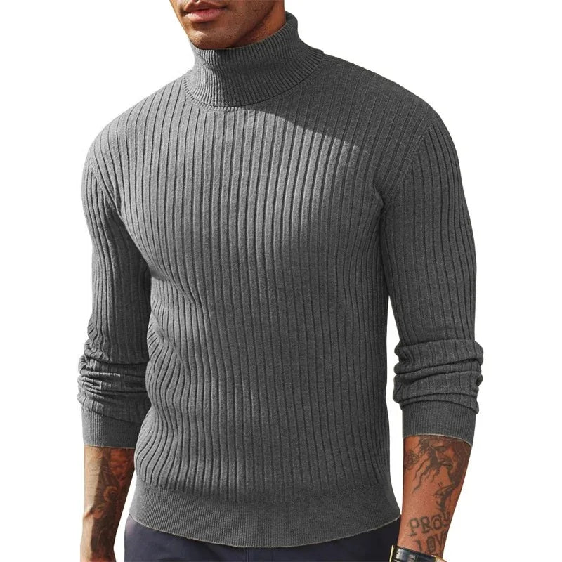 Max | Ribbed Turtleneck Sweater