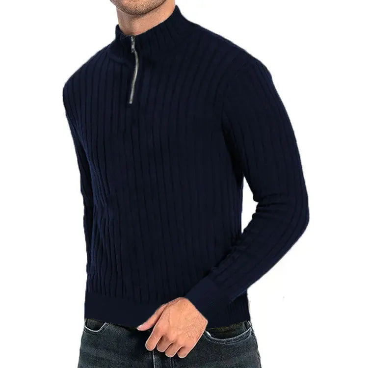 Gerald | Half-Zip Knit Sweater