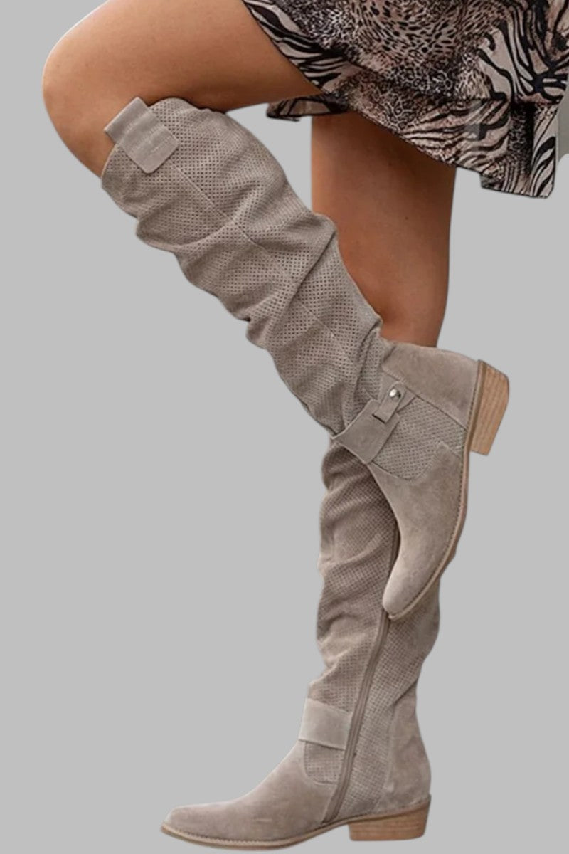 Kamma | Knee-High Boots with Vintage Elegance