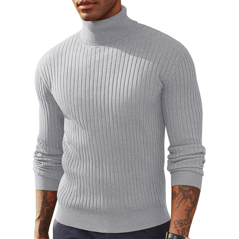 Max | Ribbed Turtleneck Sweater