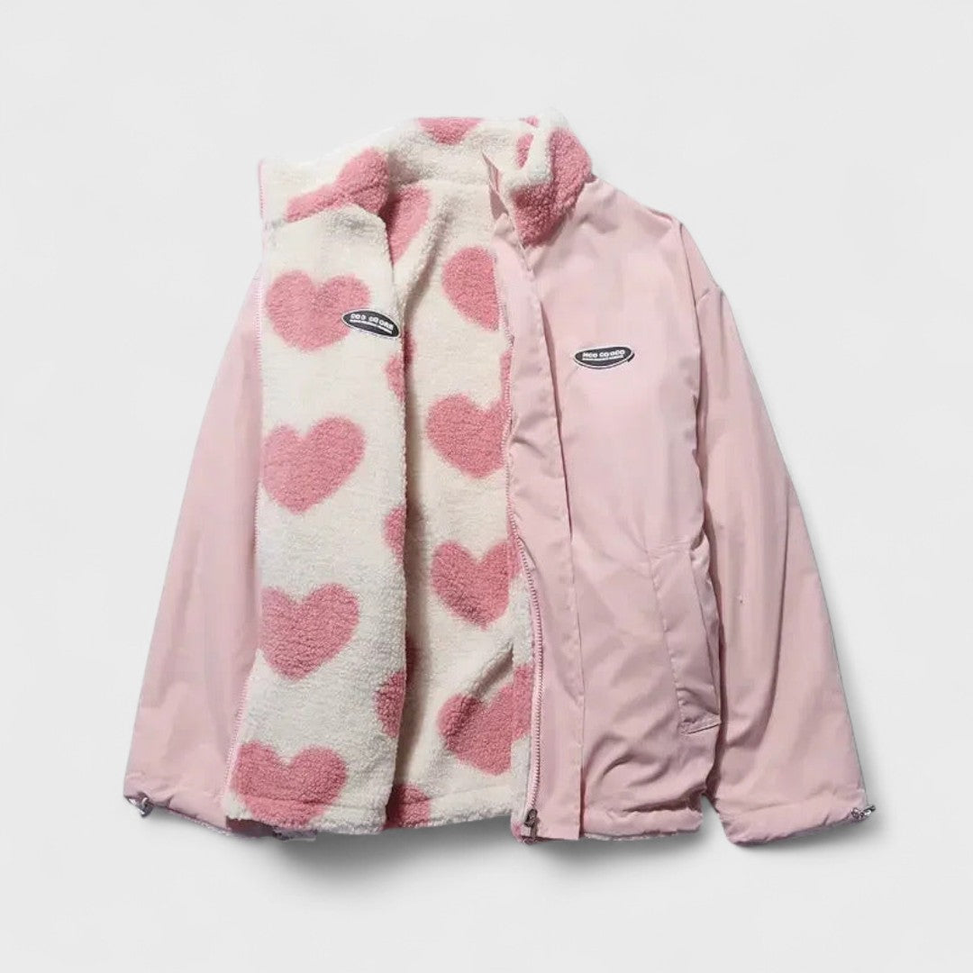 Caith | Reversible Heart Jacket