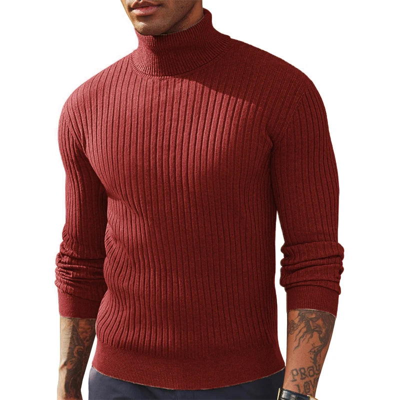 Max | Ribbed Turtleneck Sweater