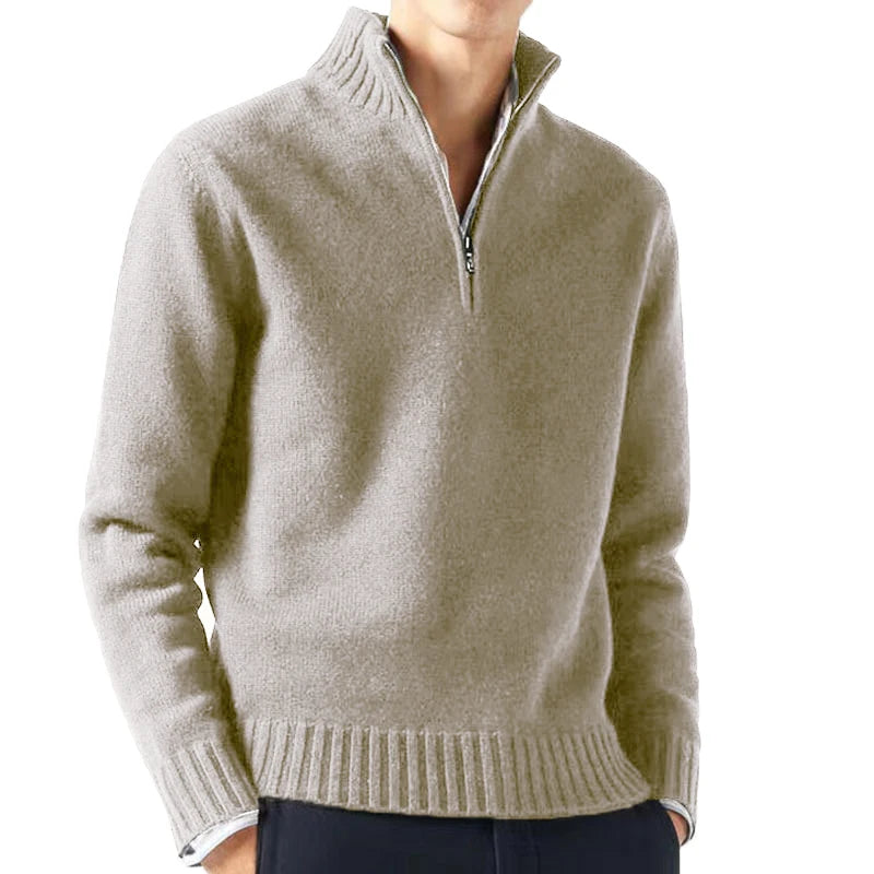 Miles | Luxe Half-Zip Sweater