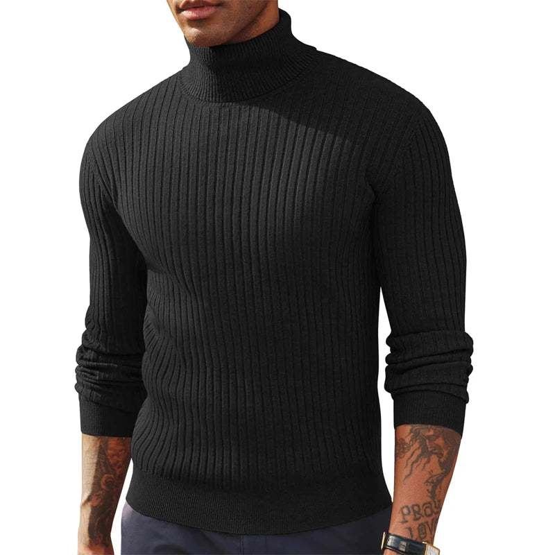 Max | Ribbed Turtleneck Sweater