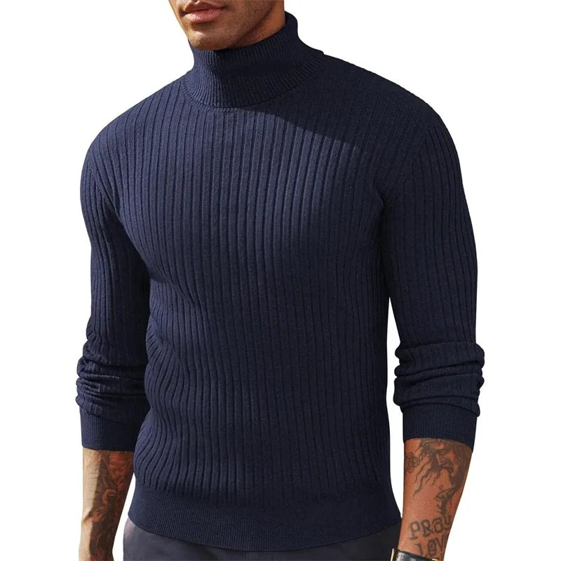 Max | Ribbed Turtleneck Sweater