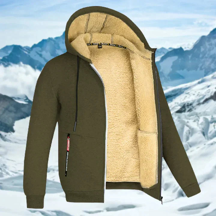 Gillard | Winter Jacket with Hood and Fleece
