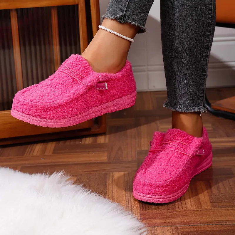 Florence | Warm Teddy Slippers