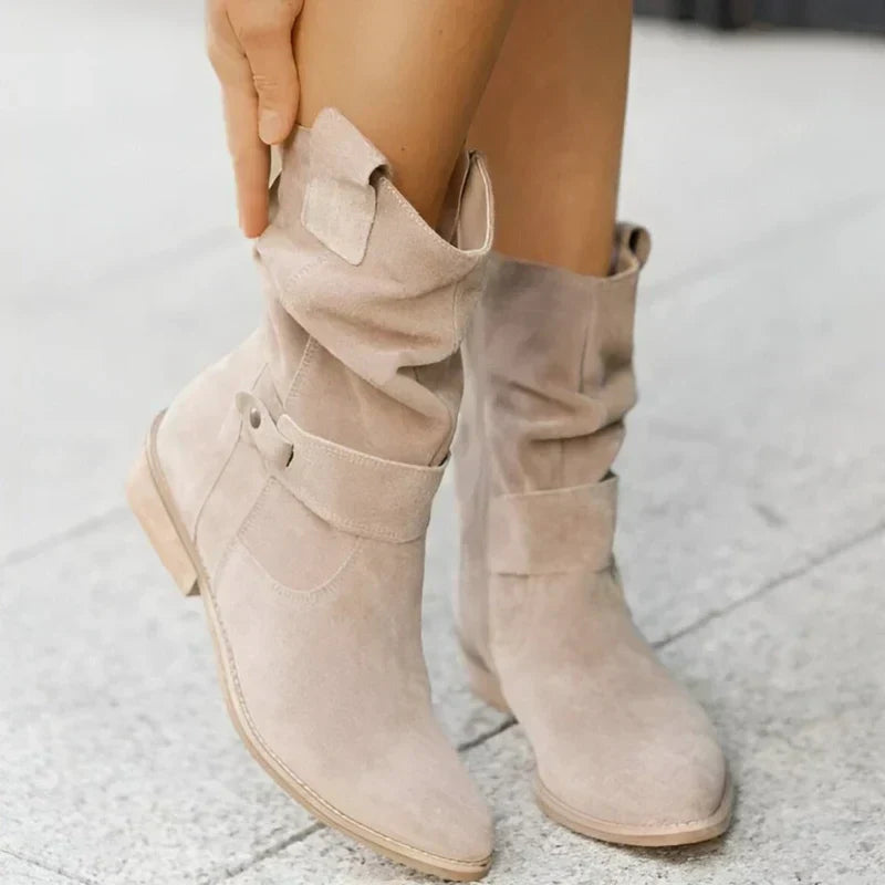Eveline | Low Heel Ankle Boots