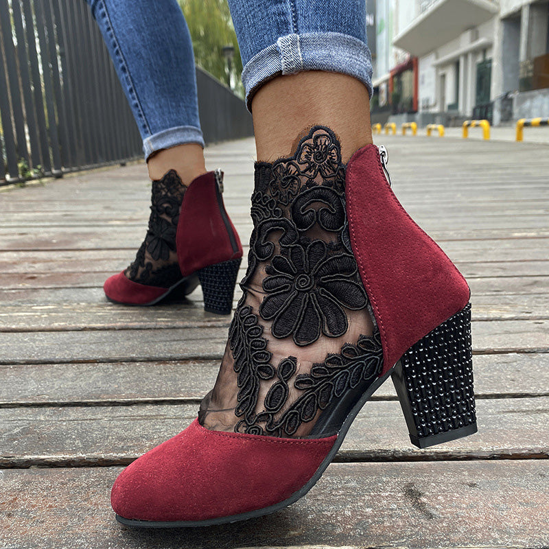 Lisa | Elegant Ankle Strap Heels